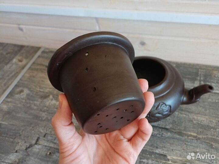 Заварочный чайник глина