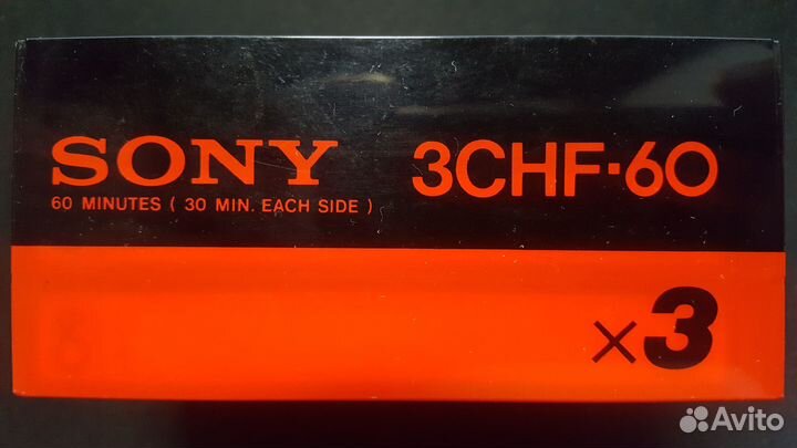 Аудио кассеты sony CHF 60
