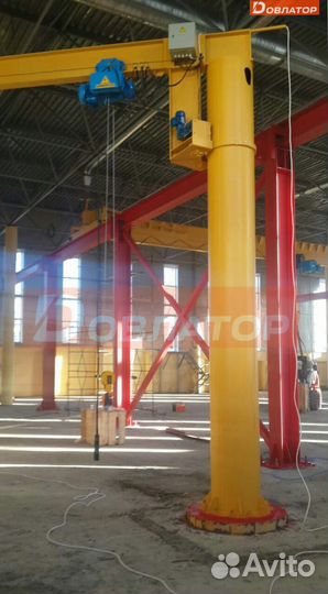 Кран консольный на стену