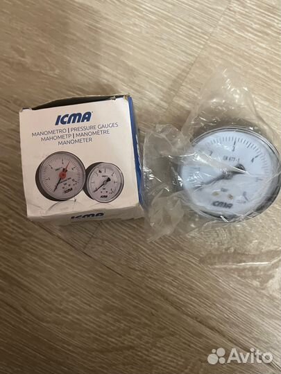 Манометр аксиальный icma