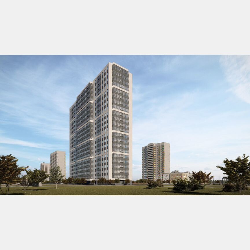 Квартира-студия, 23,9 м², 20/22 эт.