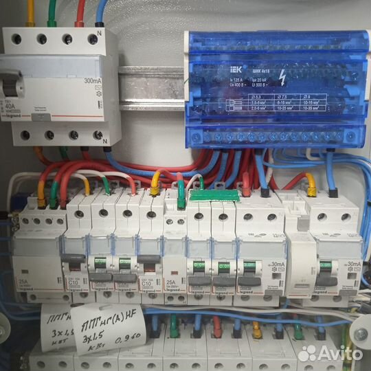 Сборка электрощитового оборудования,проект щита