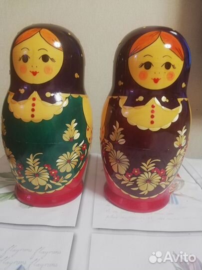Матрешка деревянная