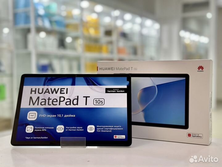 Новый планшет Huawei MatePad T10s 64 Гб Wi-Fi