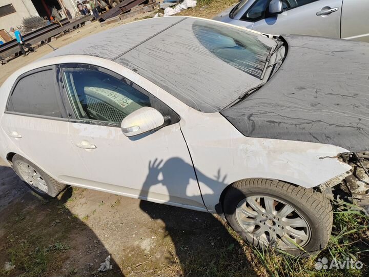 Kia Cerato 1.6 МТ, 2009, битый, 350 000 км