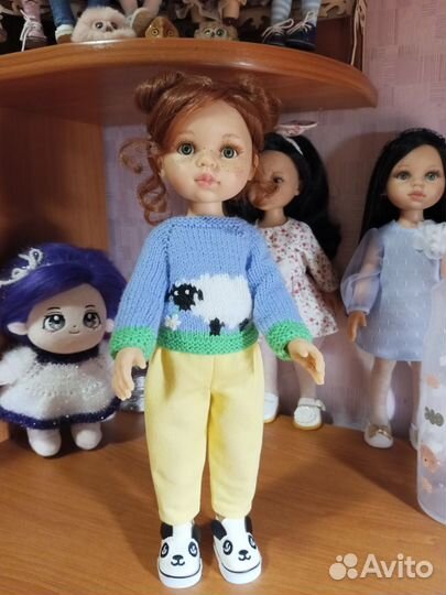 Кукла Paola reina, Кристи с буклями