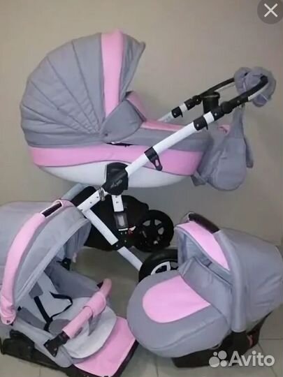 Коляска adamex barletta 3 в 1