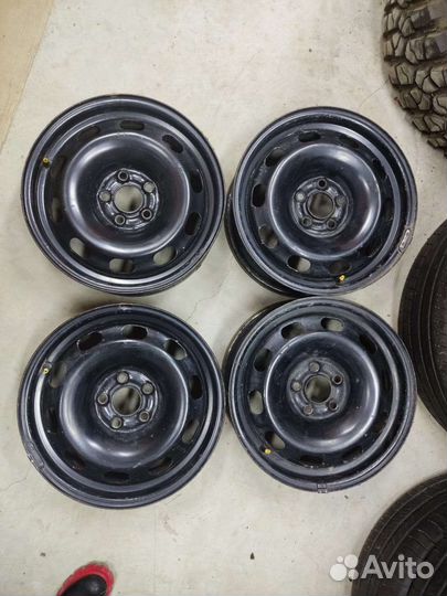 VW Polo R15 5x100 4 диска