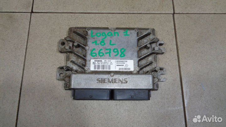Блок управления двигателем Renault Logan 1