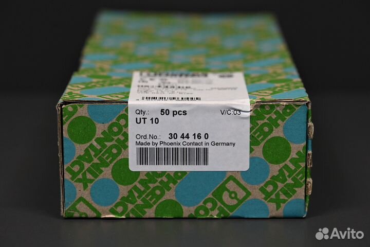 Phoenix contact 3044160 UT10 клемма, новая, 50 шт