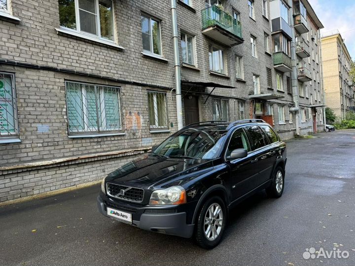 Volvo XC90 2.5 AT, 2004, 129 000 км