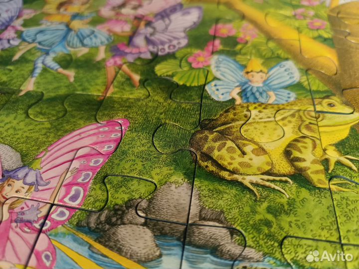 Пазлы ravensburger 100, деревянные 93