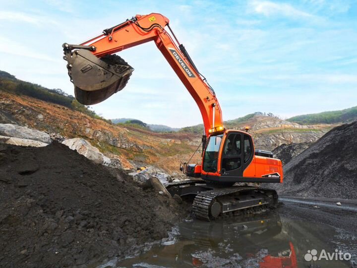 Гусеничный экскаватор Develon DX220LC-7M, 2024