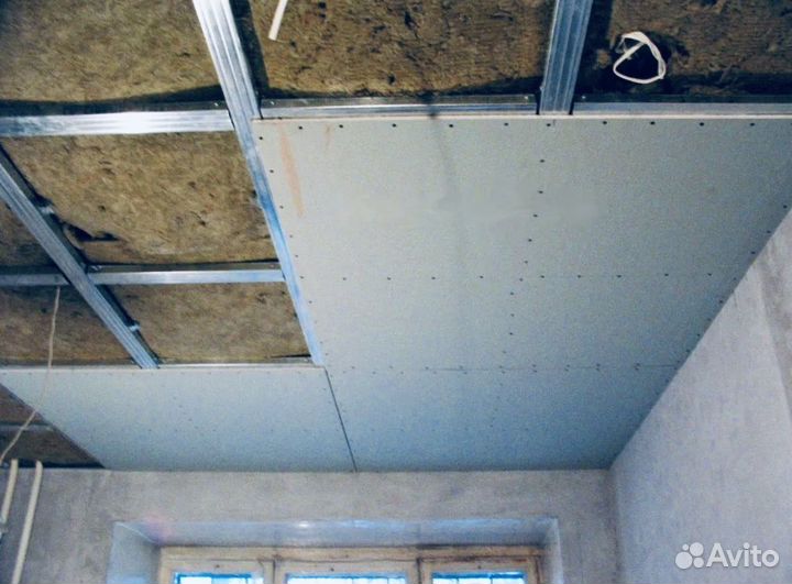 Монтаж гипсокартона