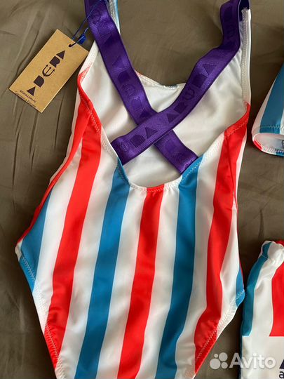 Купальник, шапочка в бассейн набор 3-4 года