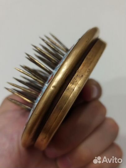 Кензан. Латунь, эмаль. Главювелирпром, СССР, 1966