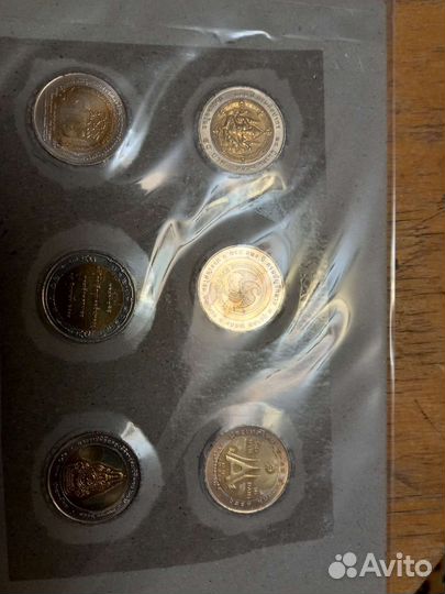 2 Набора юбилейных монет Таиланда