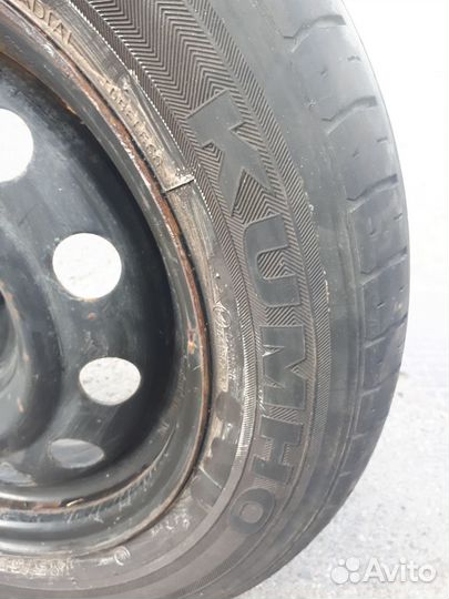 Одно колесо Киа Рио Солярис Kumho 185 65 R15