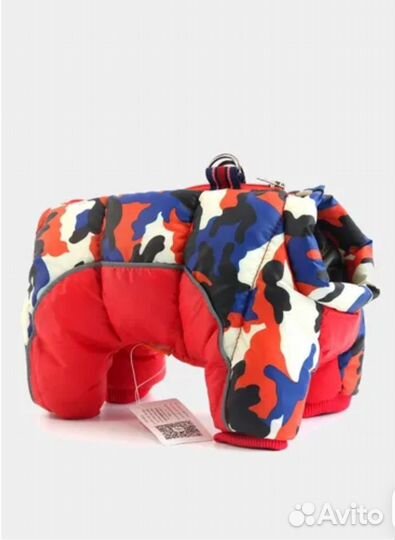 Комбинезон с обувью для собаки