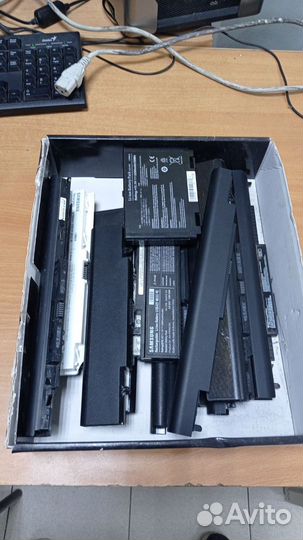 Аккумуляторы разные с нерабочих ноутбуков б/у