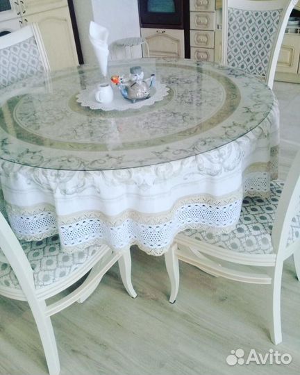 Жидкое стекло на стол арт. 2074