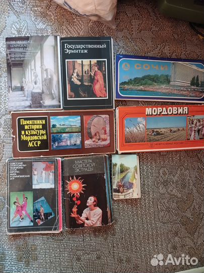 Наборы открыток 60-70гг