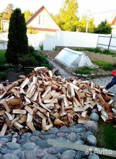 Дрова в укладку