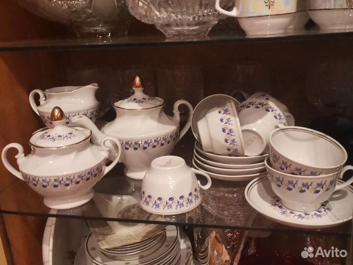 Чайный сервиз СССР Рига RPR