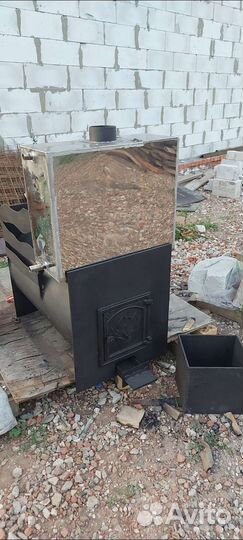 Печь дровяная для бани