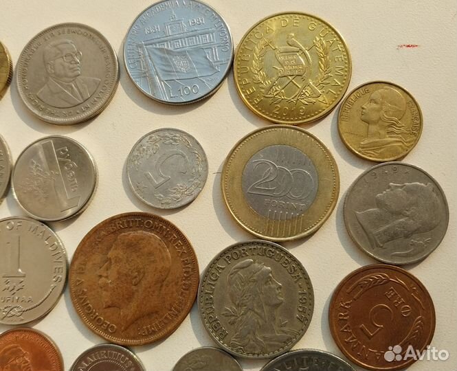 Подборка иностранных монет