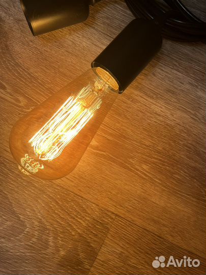 Лампа накаливания винтажная Е27 60 Вт