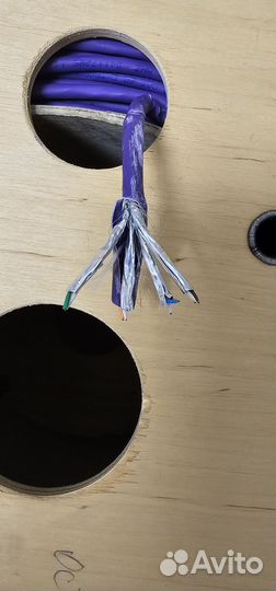 Остаток 330метров кабель витая пара Belden 6a utp