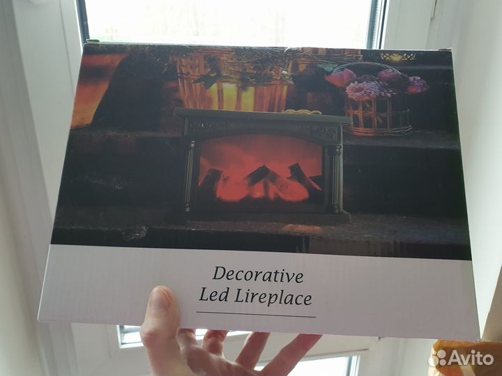 Камин декоративный новый usb