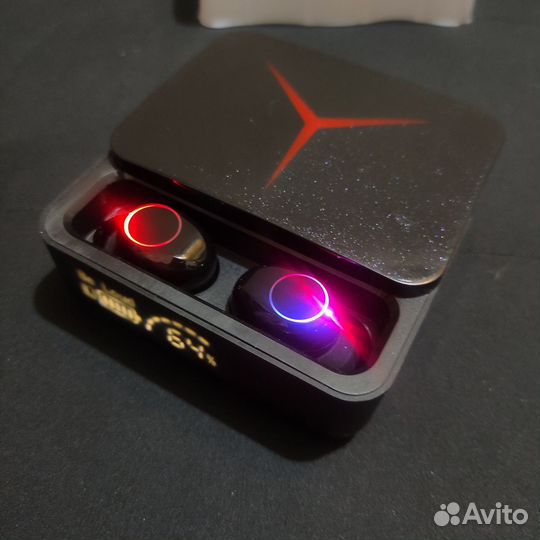 Наушники Bluetooth с кейсом 1200мАч