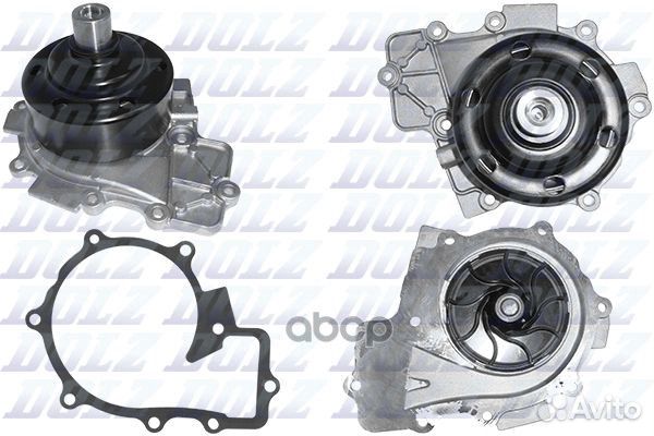 Насос водяной MB sprinter 2.2D 06- M248 Dolz