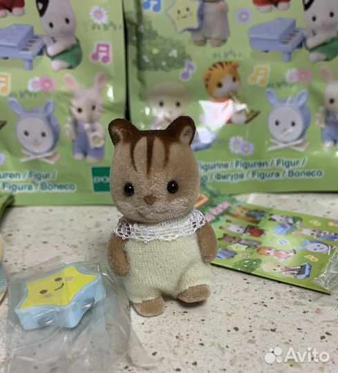 Новые фигурки Sylvanian из пакетиков