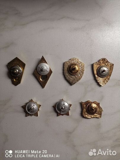 Тяжелые значки СССР