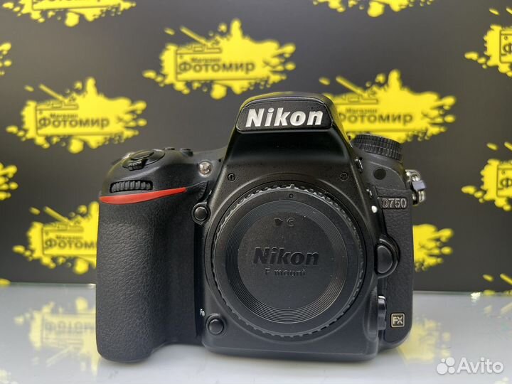 Nikon D750 (пробег 17800) sn:6034724