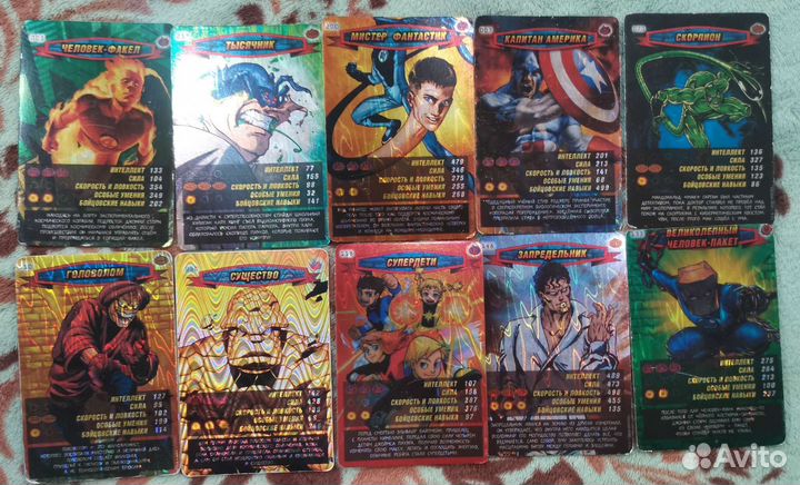 Карточки человек паук герои и злодеи 1 серии