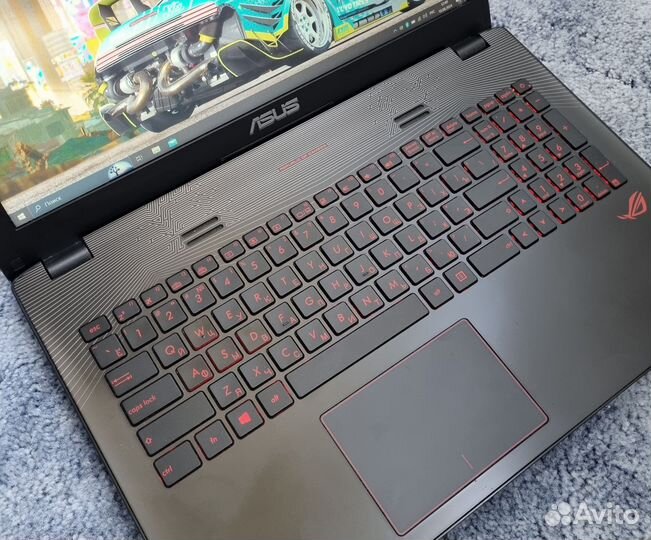 Игровой ноутбук asus 4ядра i5/GTX950M/8озу