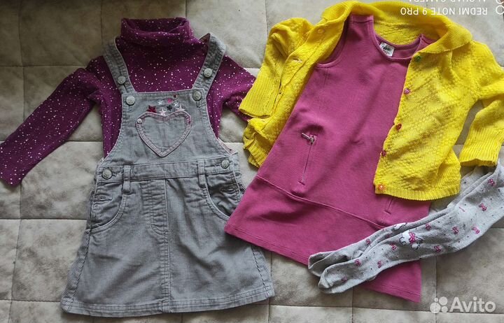 Одежда для девочки 92 - 98 пакетом