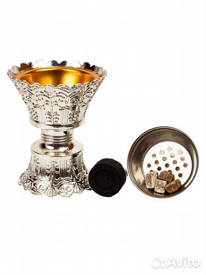 Кадильница, Ладан церковный монастырский, Уголь