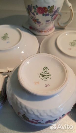 Фарфор период СССР. Сделано в ГДР. Цена за всё