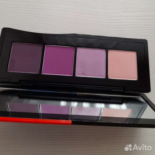 Четвёрка теней Shiseido/тени Artdeco