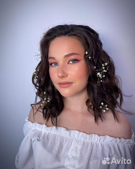 Макияж и прическа