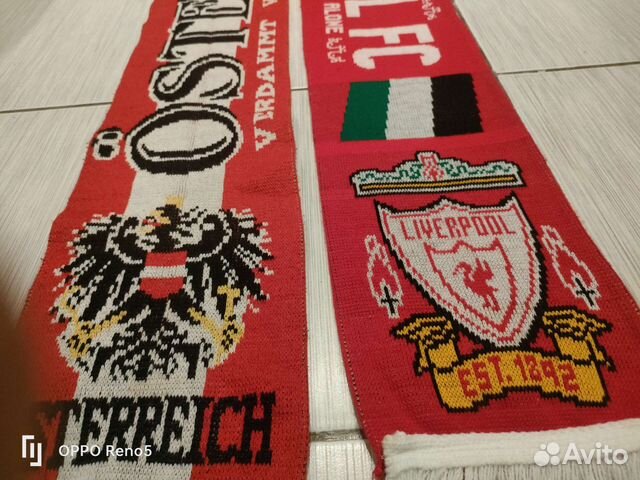 Футбольные шарфы Liverpool