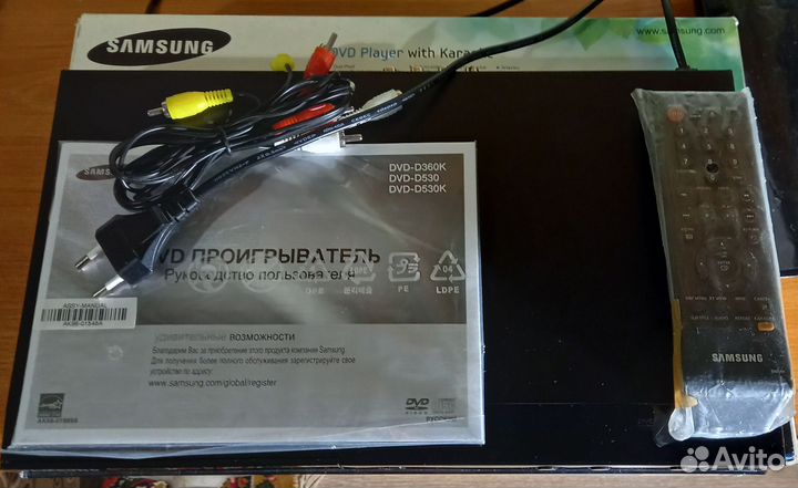 Плеер с караоке samsung DVD -D360K