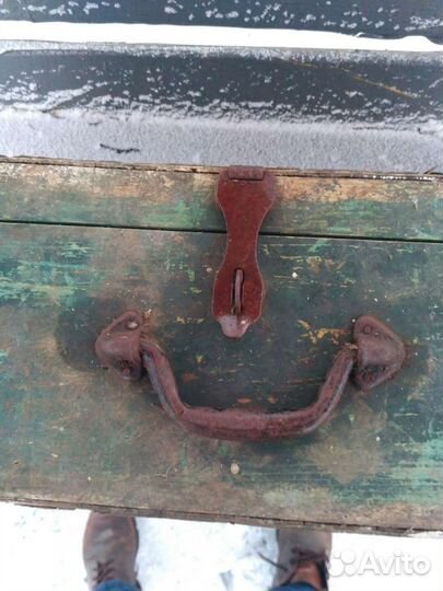 Чемодан ссср.Деревянный