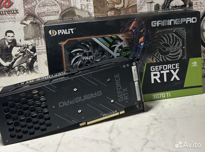 Видеокарта Palit RTX 3070TI GamingPro 8GB