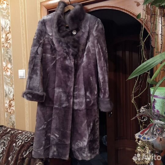 Шуба из мутона